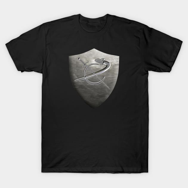 The Science Fictionary Logo Shield T-Shirt by The Science Fictionary